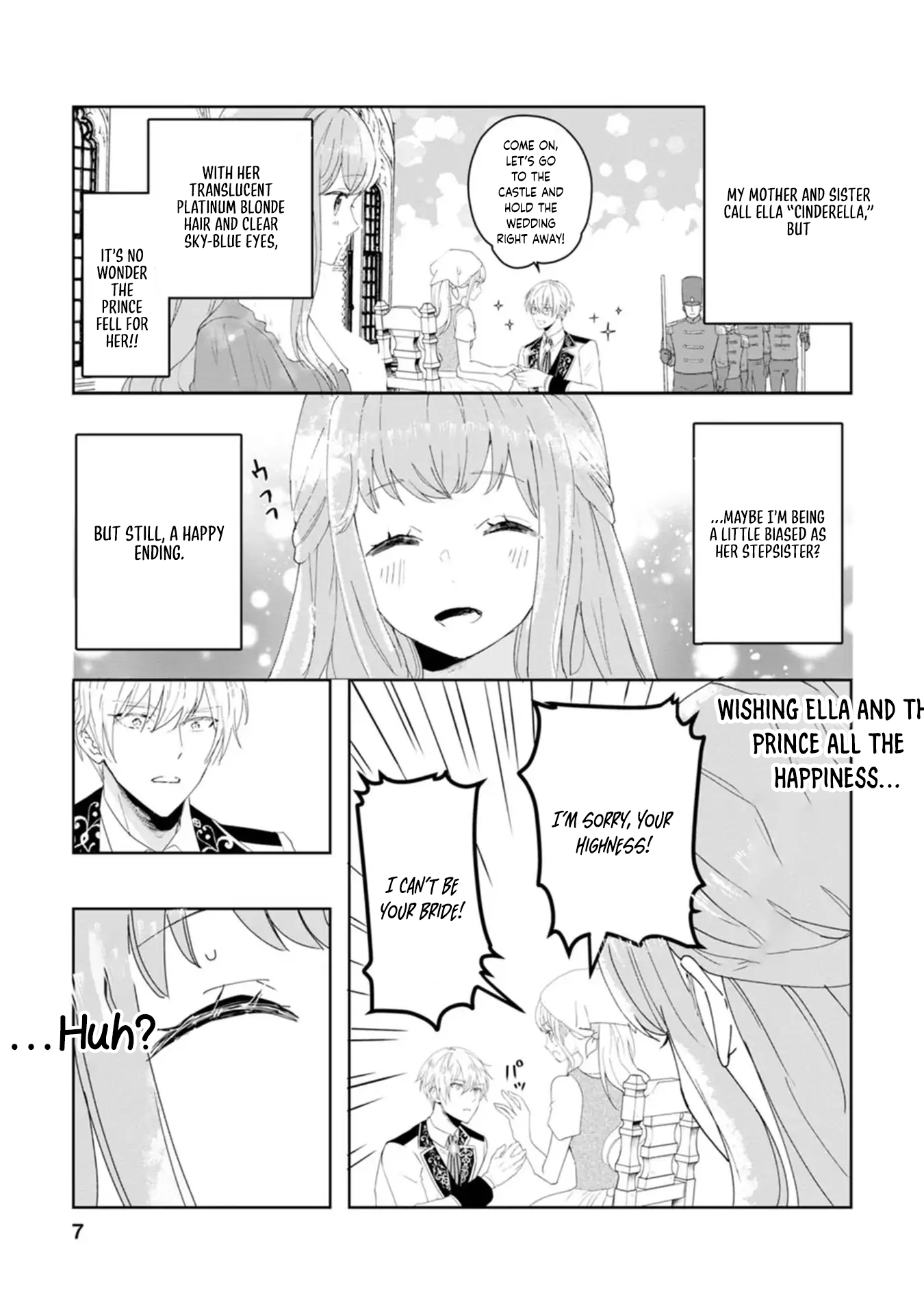 Cinderella’s Sister Became the Prince’s Bride, Living a Slow Life as the Stand-In Princess Chapter 1 Page 6